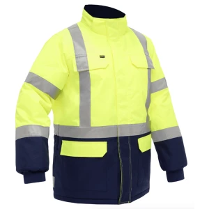 Bisley® ANSI Type R Class 3 and CSA Z96 Class 2 X-Back Extreme Cold Jacket with Navy Bottom, 1 EA  #343M6450X